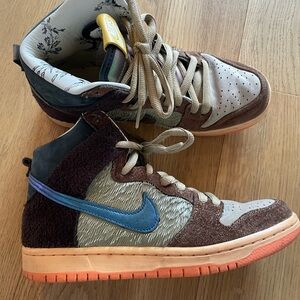 Nike concepts - rare TURDUNKEN high top SB Dunks